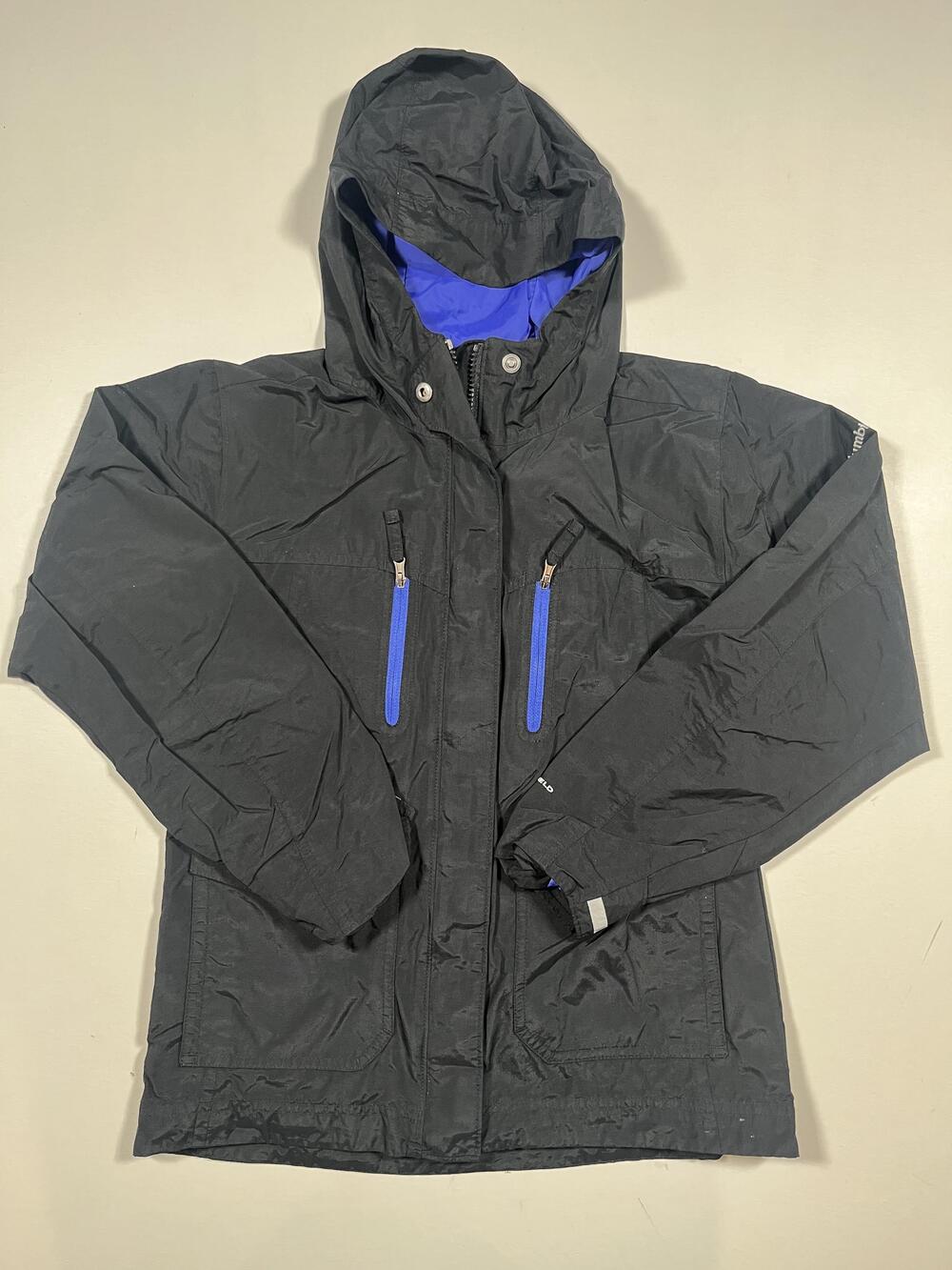 Columbia Jacket Youth 10/12 Black Omni-Shield Interchange 3-in-1 Hooded Winter